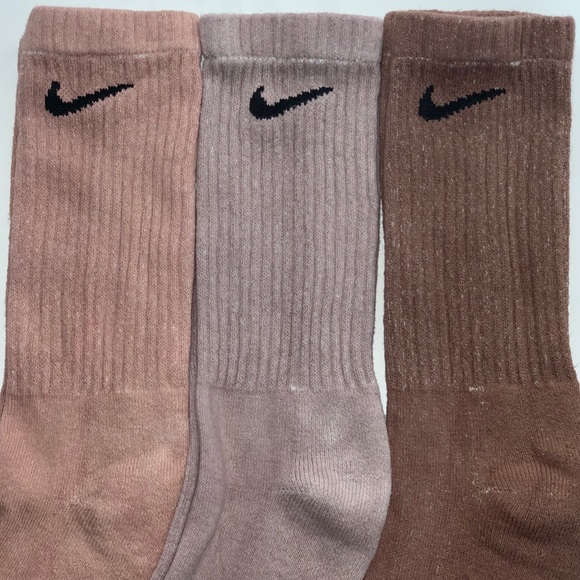 Nike Solid Colored Socks(Caramel) - Picture 2 of 3